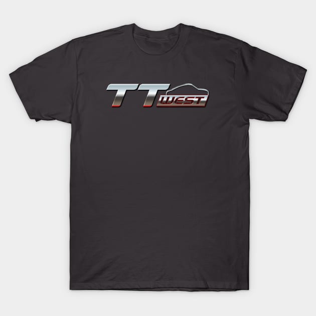 TT-West Logo T-Shirt by AudiClubNA